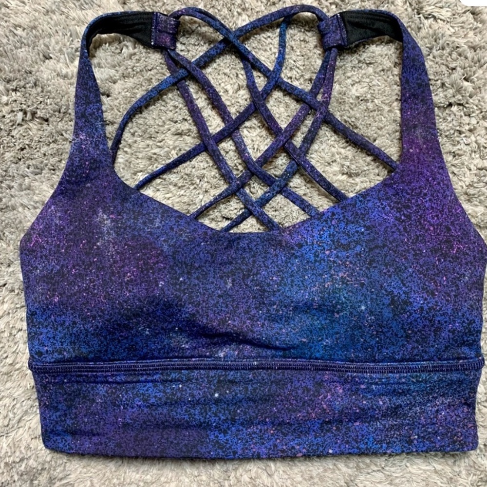 Lululemon free to be wild longline sports bra